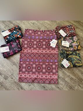 NWT LuLaRoe Cassie Skirt Bundle - Lot of 6 - Size Medium
